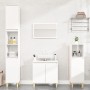 3-piece glossy white plywood bathroom furniture set by vidaXL, Bathroom furniture - Ref: Foro24-3185583, Price: 221,99 €, Dis...