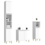 3-piece glossy white plywood bathroom furniture set by vidaXL, Bathroom furniture - Ref: Foro24-3185583, Price: 221,99 €, Dis...