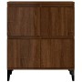 Sideboards 3 pcs oak brown plywood 60x35x70 cm by vidaXL, Sideboards - Ref: Foro24-3185782, Price: 206,87 €, Discount: %