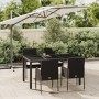 5-piece garden furniture set with black synthetic rattan cushions by vidaXL, Garden sets - Ref: Foro24-3185001, Price: 399,23...