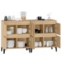 Sideboards 2 Stück Sperrholz Sonoma Eiche 60x35x70 cm von vidaXL, Sideboards - Ref: Foro24-3185762, Preis: 116,85 €, Rabatt: %