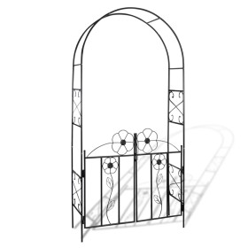 Garden Arch Door by vidaXL, Pergolas, arches and garden trellises - Ref: Foro24-40784, Price: 121,07 €, Discount: %