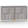 Sideboards 2 Stück Sperrholz Sonoma grau 60x35x70 cm von vidaXL, Sideboards - Ref: Foro24-3185757, Preis: 114,15 €, Rabatt: %