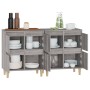 Display cabinets 2 units plywood gray Sonoma 60x35x70 cm by vidaXL, Sideboards - Ref: Foro24-3185757, Price: 114,15 €, Discou...