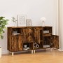 Sideboards 2 Einheiten, Sperrholz aus geräucherter Eiche, 60 x 35 x 70 cm von vidaXL, Sideboards - Ref: Foro24-3185724, Preis...