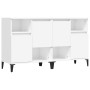 Aparadores 2 uds madera contrachapada blanco 60x35x70 cm de vidaXL, Aparadores - Ref: Foro24-3185727, Precio: 115,26 €, Descu...