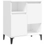 Aparadores 2 uds madera contrachapada blanco 60x35x70 cm de vidaXL, Aparadores - Ref: Foro24-3185727, Precio: 115,26 €, Descu...