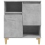 Aparadores 3 uds madera contrachapada gris hormigón 60x35x70 cm de vidaXL, Aparadores - Ref: Foro24-3185739, Precio: 208,88 €...