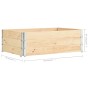 Palettenbox 3 Einheiten aus massivem Kiefernholz 50x150 cm von vidaXL, Ladeplattformen und Paletten - Ref: Foro24-310055, Pre...