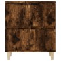 Sideboards 2 units smoked oak plywood 60x35x70 cm by vidaXL, Sideboards - Ref: Foro24-3185756, Price: 127,70 €, Discount: %