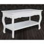 White 2-level MDF coffee table by vidaXL, Coffee table - Ref: Foro24-60629, Price: 131,41 €, Discount: %