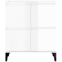 Sideboards 3 units glossy white plywood 60x35x70 cm by vidaXL, Sideboards - Ref: Foro24-3185777, Price: 194,99 €, Discount: %