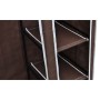 brown fabric wardrobe by vidaXL, Wardrobes - Ref: Foro24-60721, Price: 48,34 €, Discount: %