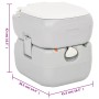 Portable Camping Basin Toilet Set by vidaXL, Camping and hiking - Ref: Foro24-3186668, Price: 353,38 €, Discount: %