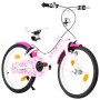 Bicicleta para niños 18 pulgadas rosa y blanco de vidaXL, Bicicletas - Ref: Foro24-92185, Precio: 296,67 €, Descuento: %