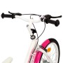 Bicicleta para niños 18 pulgadas rosa y blanco de vidaXL, Bicicletas - Ref: Foro24-92185, Precio: 296,99 €, Descuento: %