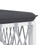 6-piece garden furniture set and white steel cushions by vidaXL, Garden sets - Ref: Foro24-3186826, Price: 465,58 €, Discount: %