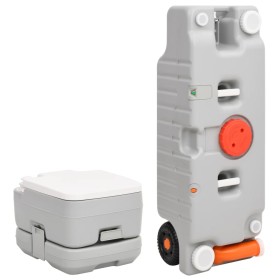 Tragbare Campingtoilette und Wassertank-Set von vidaXL, Camping und Wandern - Ref: Foro24-3186659, Preis: 289,44 €, Rabatt: %