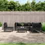 6-teiliges Gartenmöbel-Set mit anthrazitgrauen Stahlkissen von vidaXL, Gartensets - Ref: Foro24-3186887, Preis: 486,06 €, Rab...