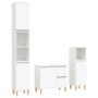 Set de muebles de baño 3 piezas madera contrachapada blanco de vidaXL, Muebles de baño - Ref: Foro24-3185535, Precio: 185,57 ...