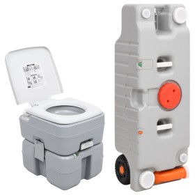 Tragbare Campingtoilette und Wassertank-Set von vidaXL, Camping und Wandern - Ref: Foro24-3186660, Preis: 320,15 €, Rabatt: %