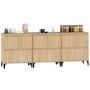 Sideboards 3 pcs Sonoma oak plywood 60x35x70 cm by vidaXL, Sideboards - Ref: Foro24-3185778, Price: 174,99 €, Discount: %