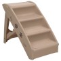 Escalera plegable para perros marrón 62x40x49,5 cm de vidaXL, Escalones y rampas para mascotas - Ref: Foro24-170986, Precio: ...