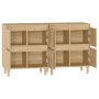 Sideboards 2 pcs Sonoma oak plywood 60x35x70 cm by vidaXL, Sideboards - Ref: Foro24-3185754, Price: 165,67 €, Discount: %