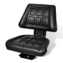 Tractor seat with black backrest by vidaXL, Tractor Accessories and Parts - Ref: Foro24-210156, Price: 93,58 €, Discount: %