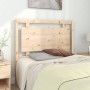 Solid pine wood bed headboard 105.5x4x100 cm by vidaXL, Headboards and footboards - Ref: Foro24-833129, Price: 50,31 €, Disco...