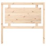 Solid pine wood bed headboard 105.5x4x100 cm by vidaXL, Headboards and footboards - Ref: Foro24-833129, Price: 50,31 €, Disco...