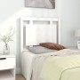 Solid white pine wood bed headboard 80.5x4x100 cm by vidaXL, Headboards and footboards - Ref: Foro24-833126, Price: 53,75 €, ...