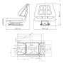 Traktorsitz mit schwarzer Rückenlehne von vidaXL, Traktorzubehör und -teile - Ref: Foro24-210156, Preis: 93,58 €, Rabatt: %