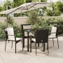 5-piece garden furniture set with black synthetic rattan cushions by vidaXL, Garden sets - Ref: Foro24-3185108, Price: 363,41...