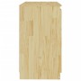 Armario auxiliar de madera maciza de pino 60x36x65 cm de vidaXL, Aparadores - Ref: Foro24-833097, Precio: 73,07 €, Descuento: %