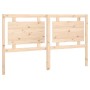 Cabecero de madera maciza de pino 165,5x4x100 cm de vidaXL, Cabeceros y pies de cama - Ref: Foro24-833139, Precio: 76,79 €, D...