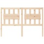 Solid pine wood headboard 145.5x4x100 cm by vidaXL, Headboards and footboards - Ref: Foro24-833175, Price: 66,26 €, Discount: %