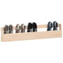 Estantes para zapatos de pared 2 uds madera de pino 110x9x23 cm de vidaXL, Zapateros y organizadores de calzado - Ref: Foro24...