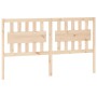 Solid pine wood bed headboard 155.5x4x100 cm by vidaXL, Headboards and footboards - Ref: Foro24-833177, Price: 70,28 €, Disco...