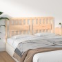 Solid pine wood bed headboard 155.5x4x100 cm by vidaXL, Headboards and footboards - Ref: Foro24-833177, Price: 70,28 €, Disco...