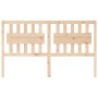 Solid pine wood bed headboard 155.5x4x100 cm by vidaXL, Headboards and footboards - Ref: Foro24-833177, Price: 70,28 €, Disco...