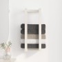 Solid white pine wood towel rack 23x18x60 cm by vidaXL, Towel racks - Ref: Foro24-833268, Price: 19,38 €, Discount: %