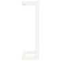 Solid white pine wood towel rack 23x18x60 cm by vidaXL, Towel racks - Ref: Foro24-833268, Price: 19,38 €, Discount: %