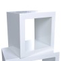 Cube Shelf Set 3 Pieces White by vidaXL, Shelves and shelves - Ref: Foro24-240347, Price: 30,99 €, Discount: %