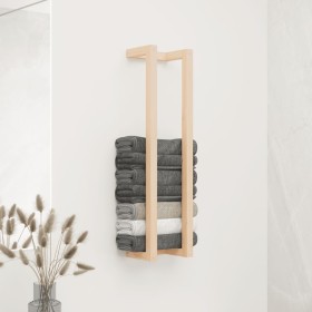 Solid pine wood towel rack 23x18x90 cm by vidaXL, Towel racks - Ref: Foro24-833269, Price: 19,59 €, Discount: %