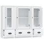 Aparadores altos 3 piezas madera contrachapada blanco de vidaXL, Aparadores - Ref: Foro24-3185295, Precio: 230,03 €, Descuent...