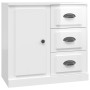 Aparadores 3 uds madera contrachapada blanco brillo de vidaXL, Aparadores - Ref: Foro24-3185289, Precio: 265,56 €, Descuento: %