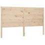 Cabecero de madera maciza de pino 166x4x100 cm de vidaXL, Cabeceros y pies de cama - Ref: Foro24-833199, Precio: 98,36 €, Des...