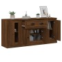 Sideboards 3 pieces plywood brown oak by vidaXL, Sideboards - Ref: Foro24-3185278, Price: 150,99 €, Discount: %