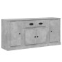 Sideboards 3 Stück betongraues Sperrholz von vidaXL, Sideboards - Ref: Foro24-3185275, Preis: 157,99 €, Rabatt: %